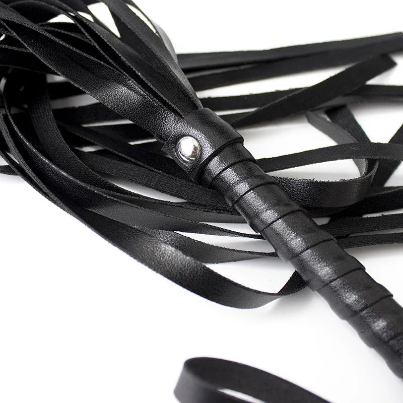 BDSM Novelty Leather Whip Prop