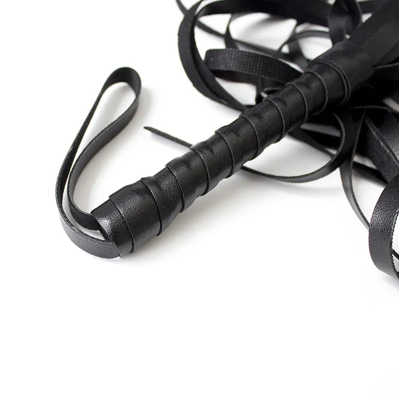 BDSM Novelty Leather Whip Prop