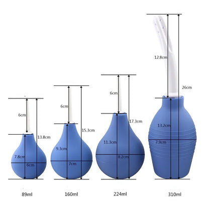 Different Sized Medical Enema's