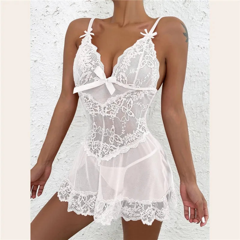 Mesh Sling Nightdress