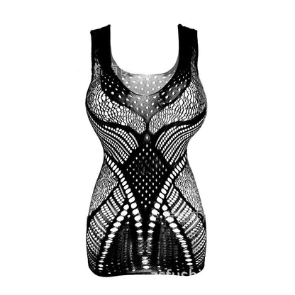 Mesh Body Stocking Dress