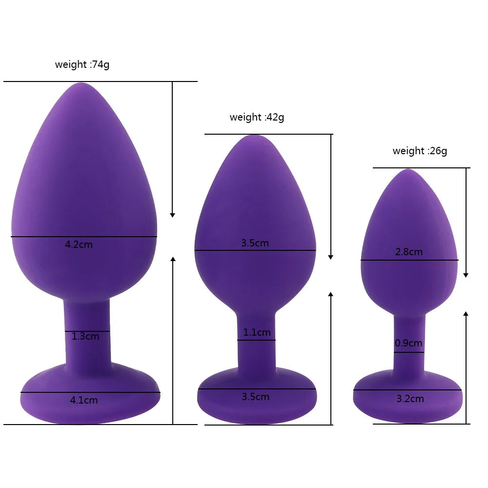 Beginner Silicone Butt Plug