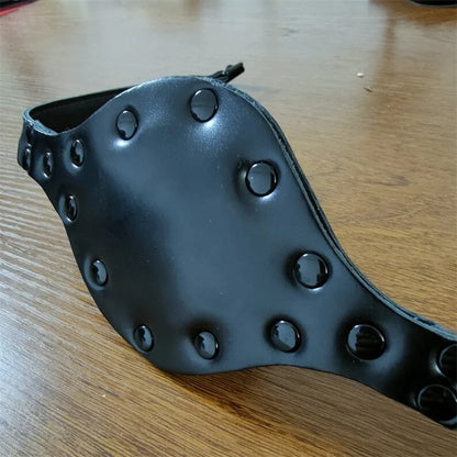 Leather Silicone Penis Mouth Gag