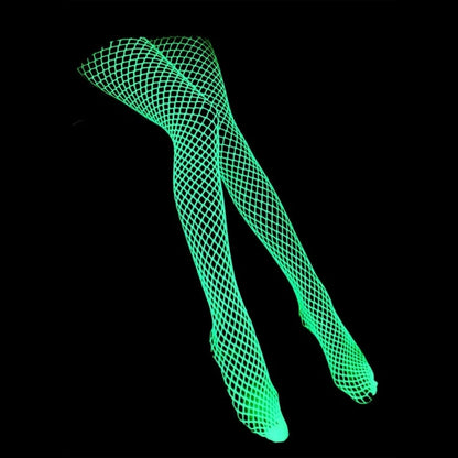 Luminous Fishnet Stockings